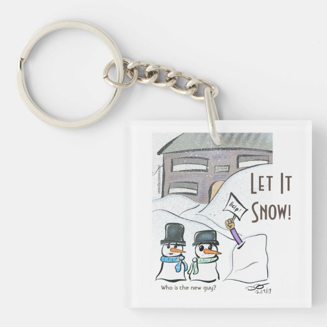New Guy Keychain (Front)