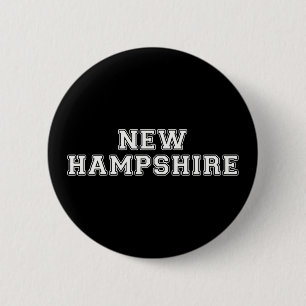 New Hampshire 2 Inch Round Button