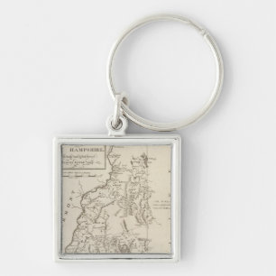 New Hampshire 4 Keychain