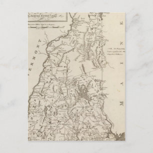 New Hampshire 4 Postcard
