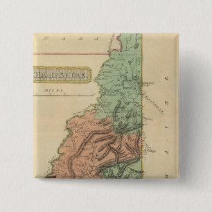 New Hampshire 8 2 Inch Square Button