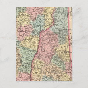 New Hampshire and Vermont 3 Postcard