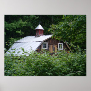 New Hampshire Barn Poster