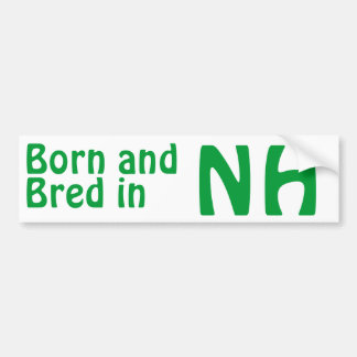 New Hampshire Bred (Bumper) Sticker