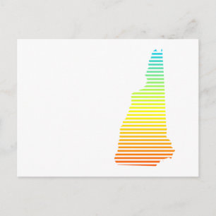 new hampshire chill fade postcard