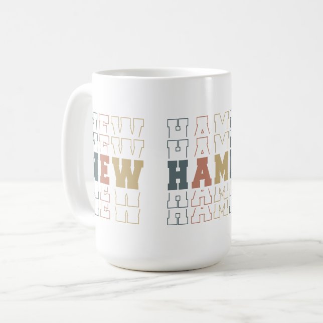 New Hampshire Coffee Mug (Front Left)