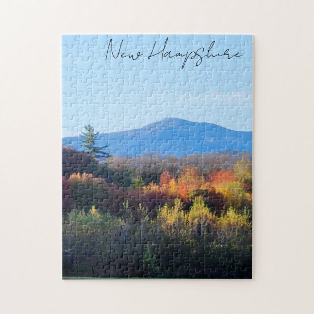 New Hampshire Fall  white mountains Jigsaw Puzzle (Vertical)