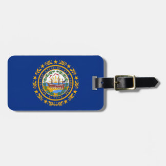 New Hampshire Flag Luggage Tag