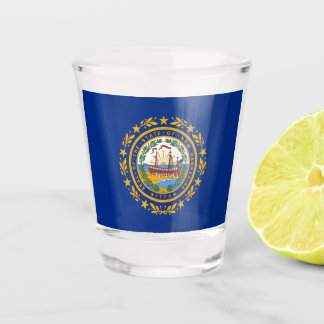 New Hampshire Flag Shot Glass