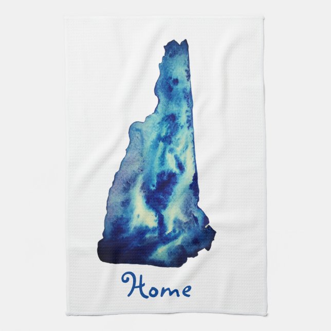 New Hampshire Home Apron Kitchen Towel (Vertical)