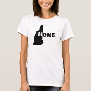 New Hampshire Home Away From State T-Shirt Tees