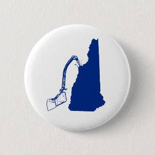 New Hampshire Ice Climbing 2 Inch Round Button