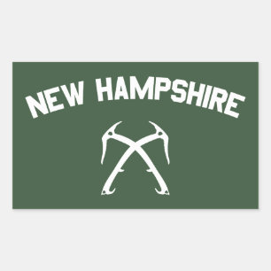 New Hampshire Ice Climbing Sticker