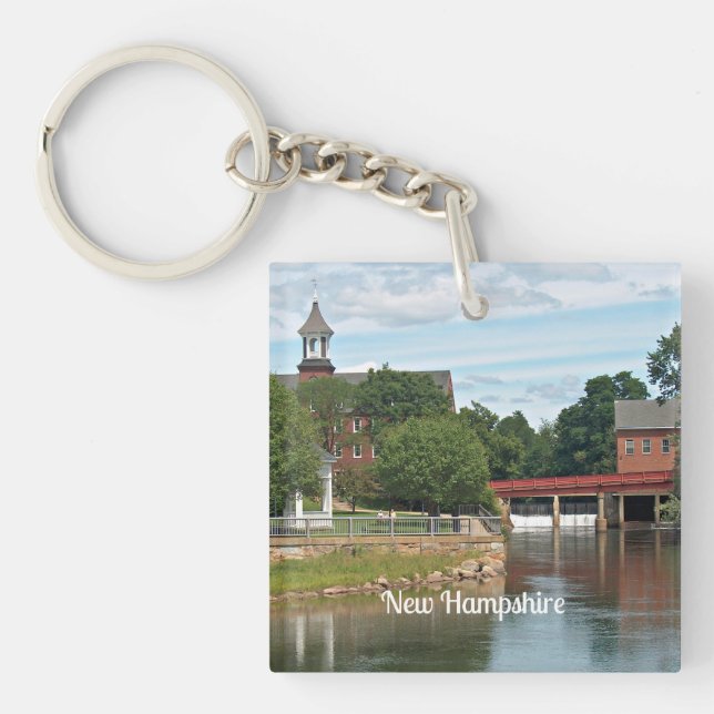 New Hampshire Keychain (Front)