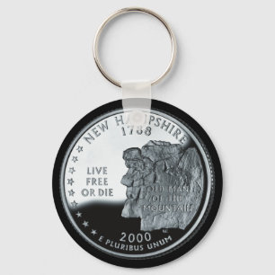 NEW HAMPSHIRE KEYCHAIN