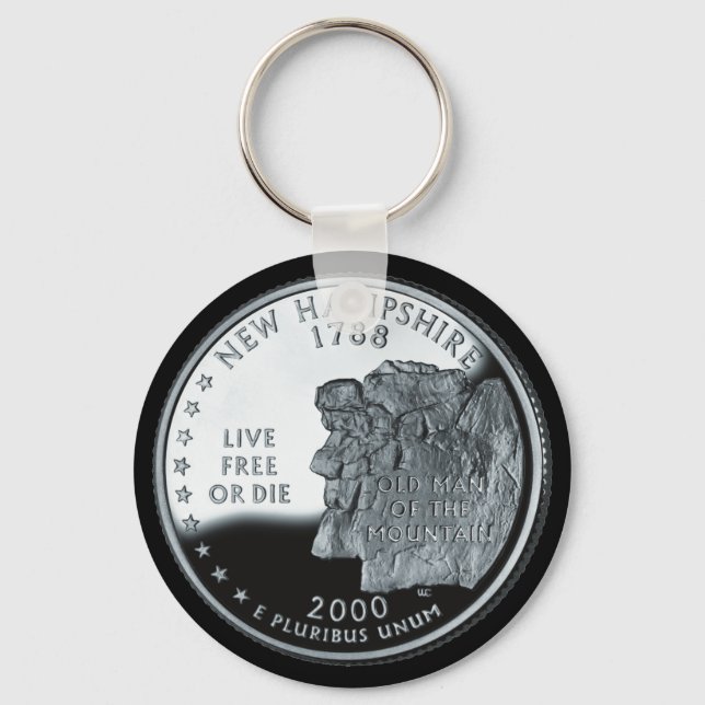 NEW HAMPSHIRE KEYCHAIN (Front)