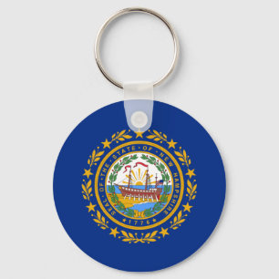 New Hampshire Keychain