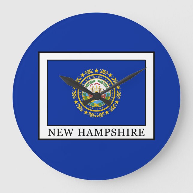 New Hampshire Large Clock (Front)