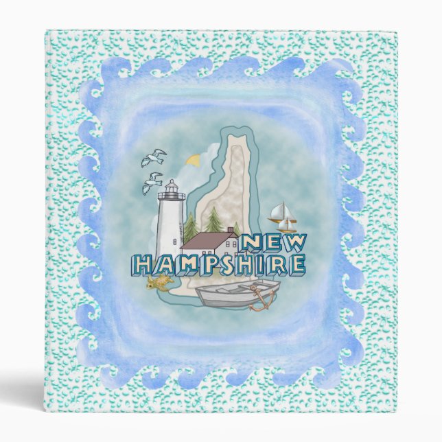 New Hampshire Lighthouse Binder (Front)