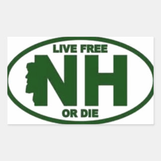 New Hampshire Live Fee or Die Sticker