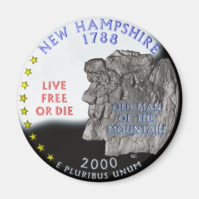 New Hampshire Magnet (Front)