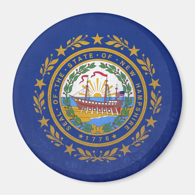 New Hampshire Magnet (Front)