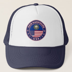 New Hampshire, New Hampshire t-shirt, Trucker Hat
