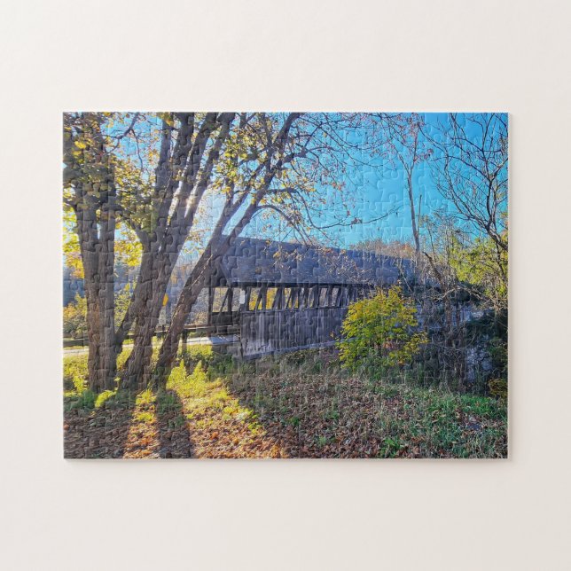 New Hampshire park bridge Jigsaw Puzzle (Horizontal)