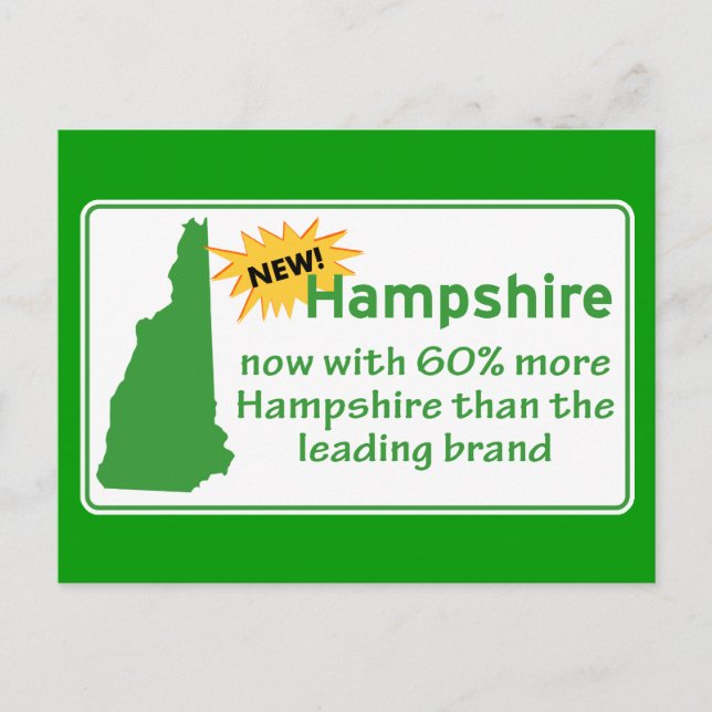 New Hampshire Postcard (Front)