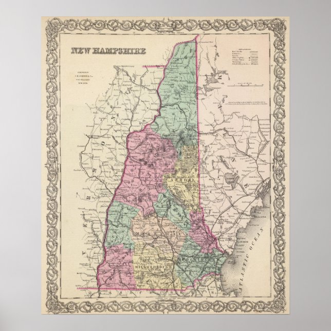 New Hampshire Poster (Front)