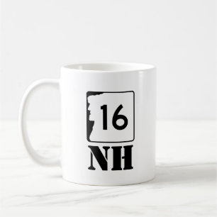 New Hampshire Route 16 Coffee Mug