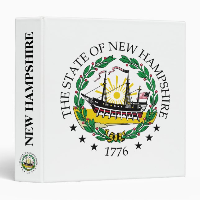 New Hampshire sign Binder (Front/Spine)