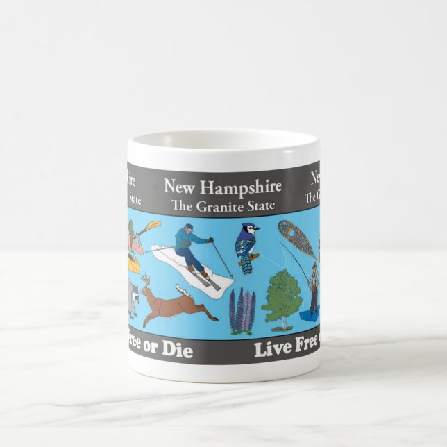 New Hampshire State Commemorative Mug (Center)