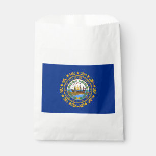 New Hampshire State Flag Favour Bag