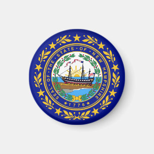 New Hampshire state flag Magnet
