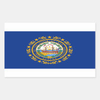New Hampshire State Flag Sticker