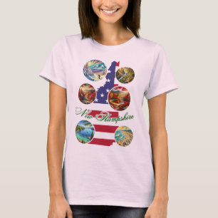 New Hampshire State Flag T-shirt – Adventure