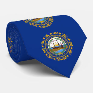 New Hampshire State Flag Tie