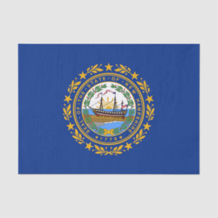 New Hampshire State Flag Tissue Paper