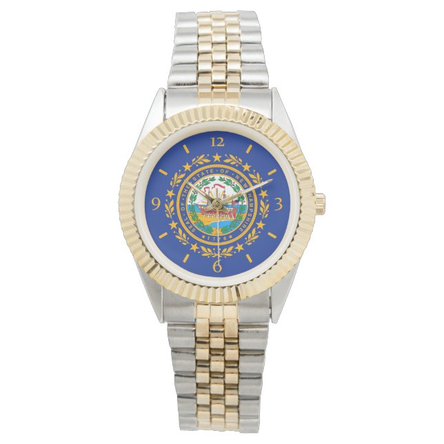 New Hampshire State Flag Watch Design (Front)