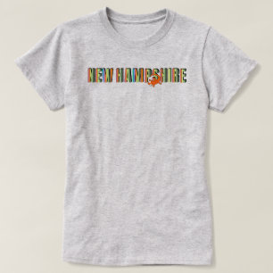 New Hampshire State Pride Symbol Red Spotted Newt T-Shirt