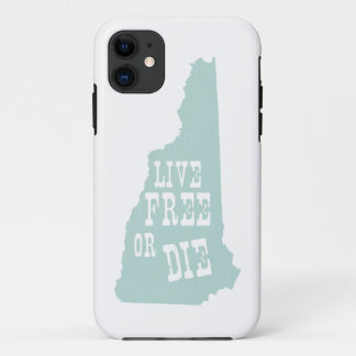 New Hampshire State Slogan Motto iPhone 11 Case
