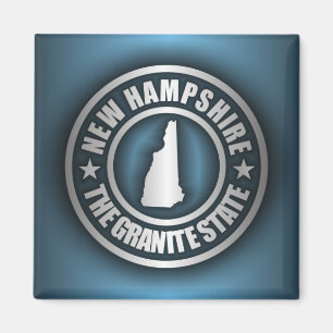 "New Hampshire Steel 2" Magnets