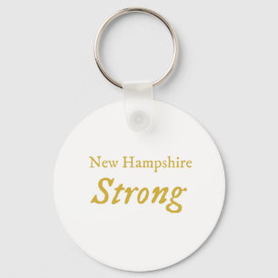 New Hampshire Strong   Keychain