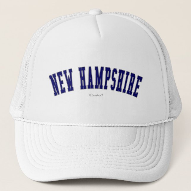 New Hampshire Trucker Hat (Front)