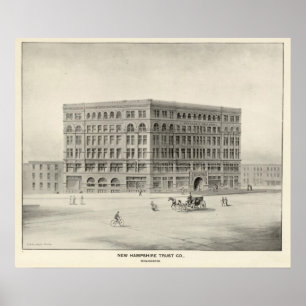 New Hampshire Trust Co, Manchester Poster