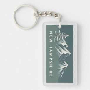 New Hampshire United States of America Keychain