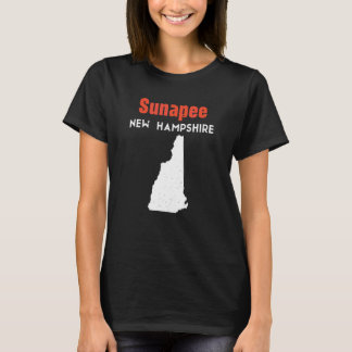 New Hampshire Usa State America Travel Sunapee T-Shirt