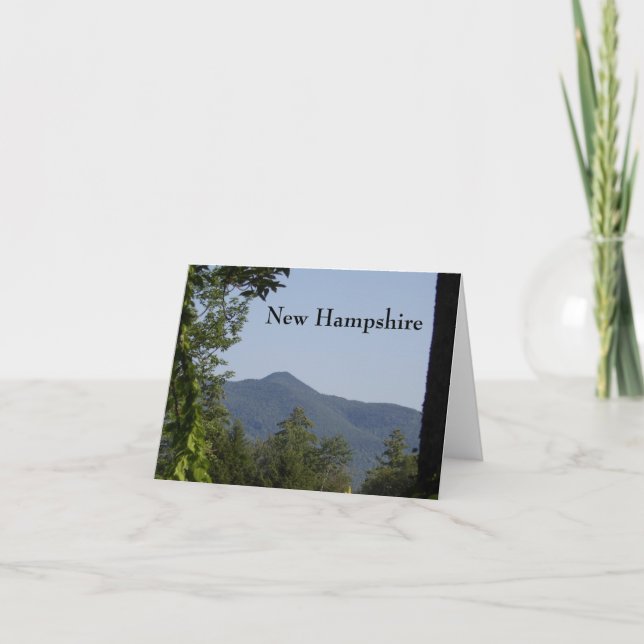 New Hampshire White Mountains  Card (Front)