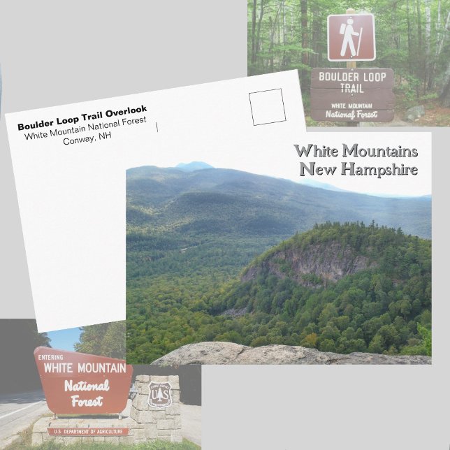 New Hampshire White Mountains Photographic Postcard (Creator Uploaded)